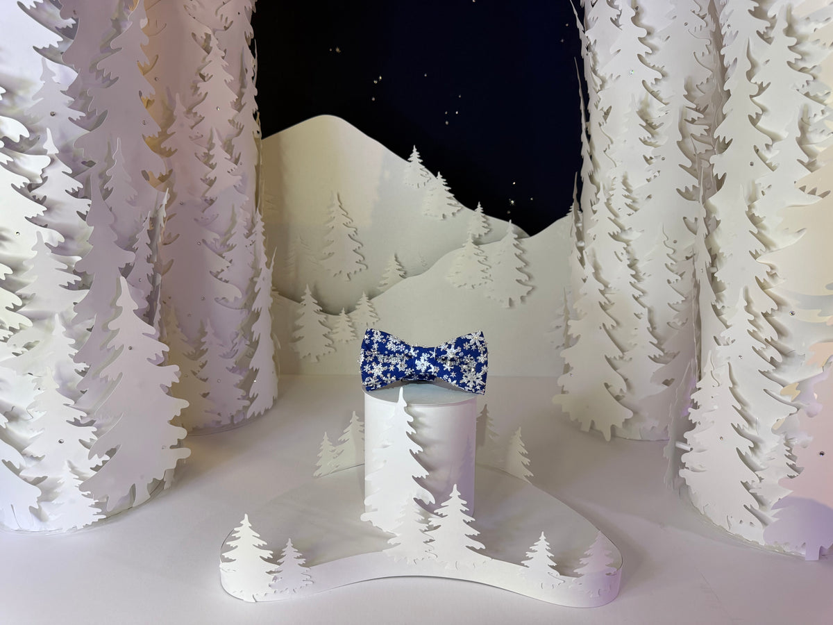 Winder Wonderland Bow Tie featuring Swarovski